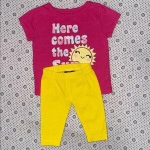 🛍 CUTE  Little GIRLS OUTFIT SIZE 0-3 MONTHS 🛍